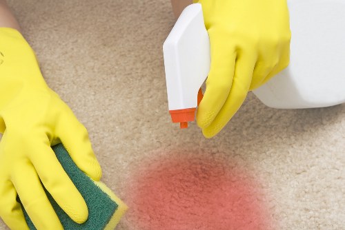 Professional move out cleaning for an Acton flat interior