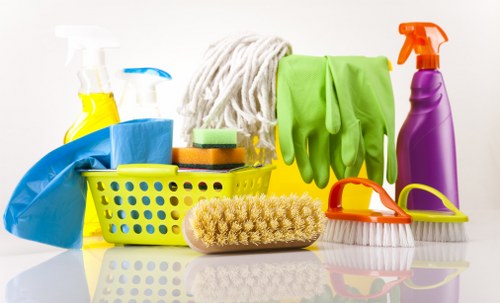 Furniture and household items being cleared from a flat in Acton