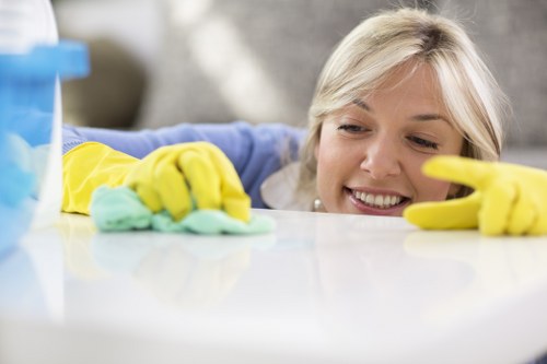 Detailed end of lease cleaning for a flat near Acton Town