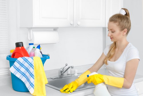 Local cleaners carrying out a one time cleaning service in Acton